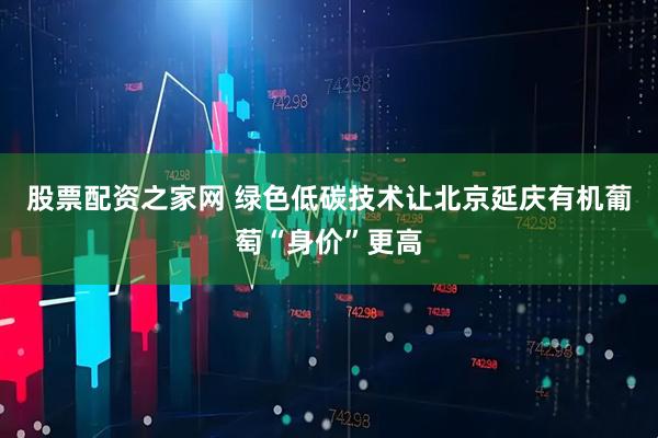 股票配资之家网 绿色低碳技术让北京延庆有机葡萄“身价”更高
