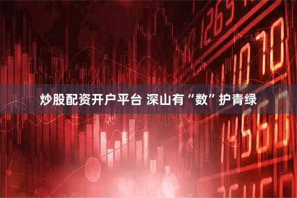 炒股配资开户平台 深山有“数”护青绿